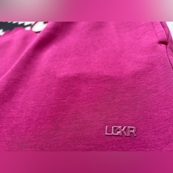 LCKR Foot Locker sweat lounge pants joggers burgundy sweatpants - Picture 4 of 15